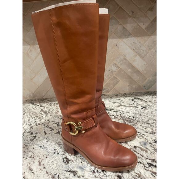Coach "Carolina Calf" Riding Boots Size 6B - Picture 1 of 11